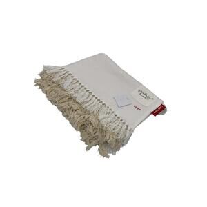 Peace Love World 60" x 70" 100% Cotton Dip Dye Throw Natural